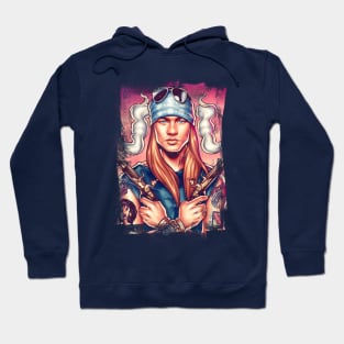 Rock Star Rose Hoodie